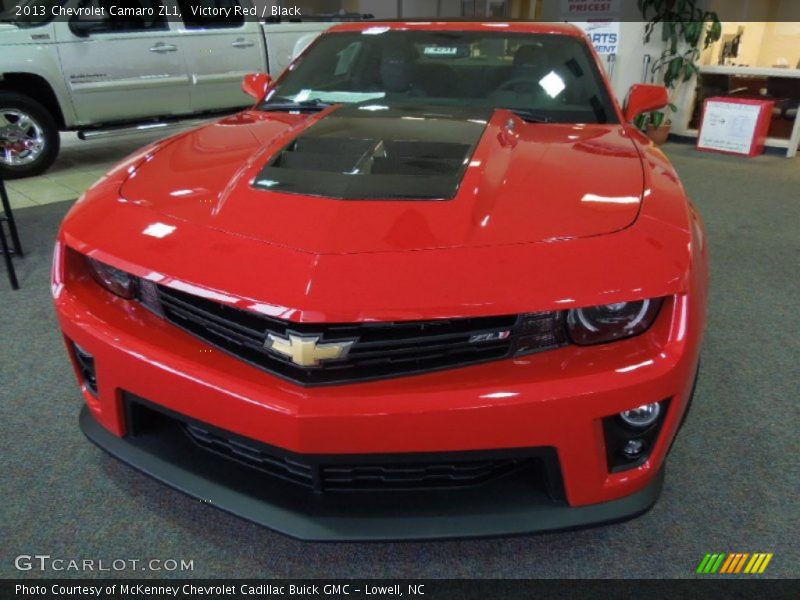 Victory Red / Black 2013 Chevrolet Camaro ZL1