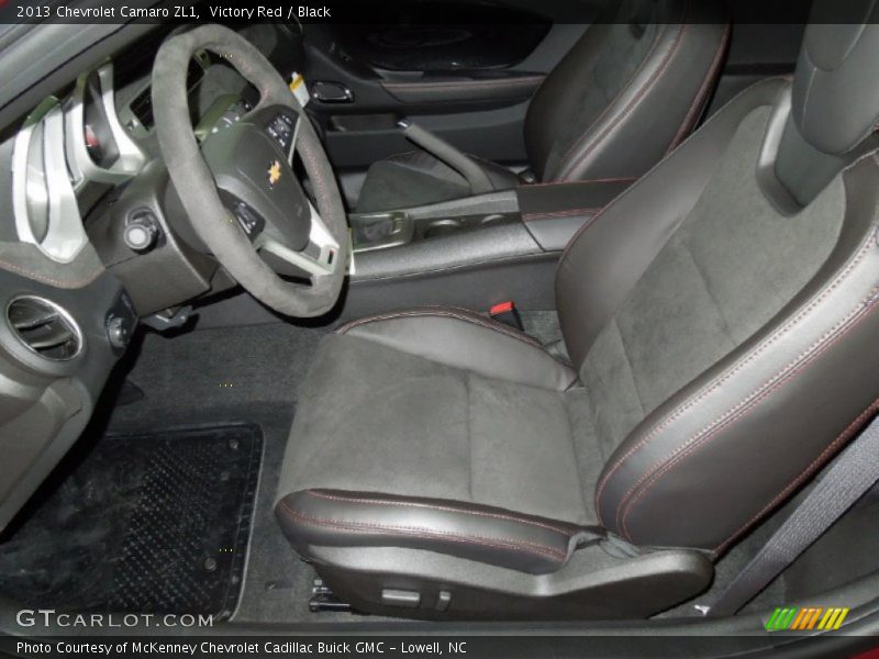 Front Seat of 2013 Camaro ZL1