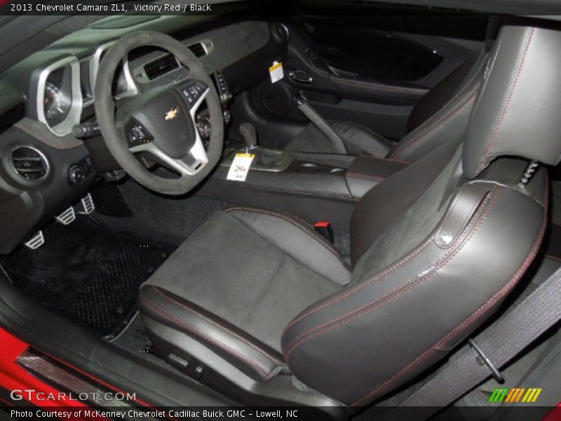Victory Red / Black 2013 Chevrolet Camaro ZL1