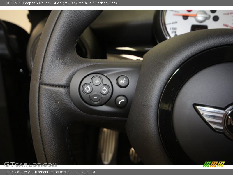 Midnight Black Metallic / Carbon Black 2013 Mini Cooper S Coupe