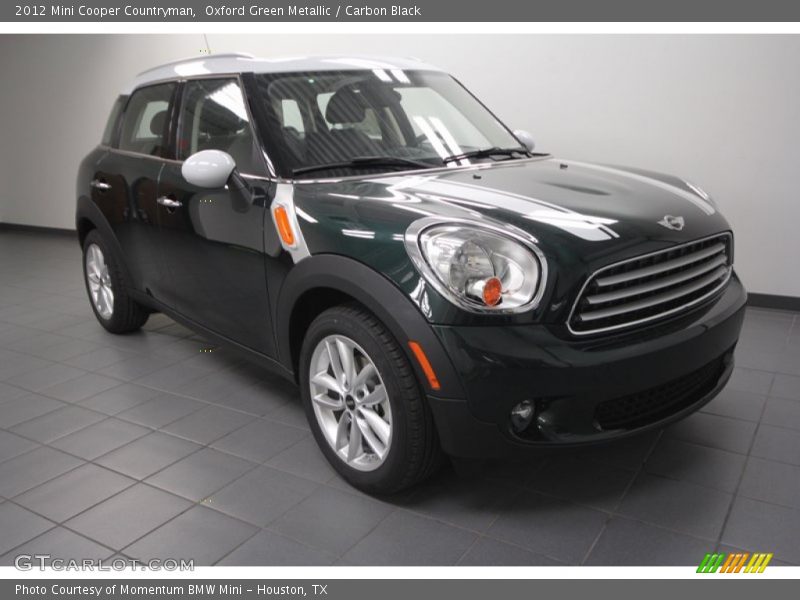 Oxford Green Metallic / Carbon Black 2012 Mini Cooper Countryman