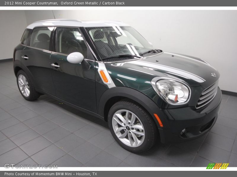 Oxford Green Metallic / Carbon Black 2012 Mini Cooper Countryman