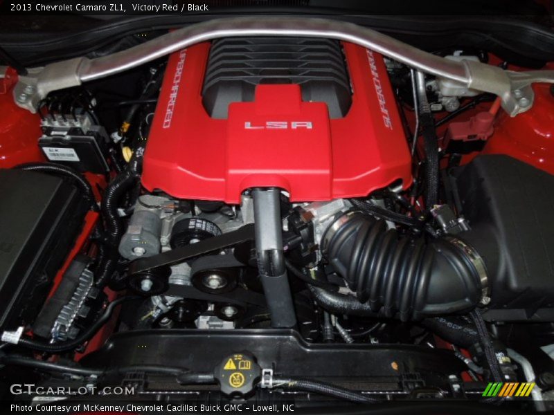  2013 Camaro ZL1 Engine - 6.2 Liter Eaton Supercharged OHV 16-Valve LSA V8