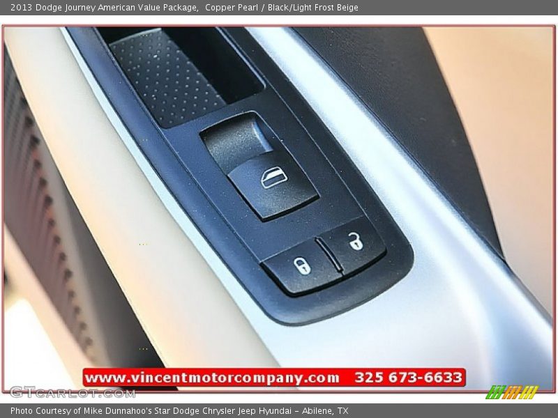 Copper Pearl / Black/Light Frost Beige 2013 Dodge Journey American Value Package