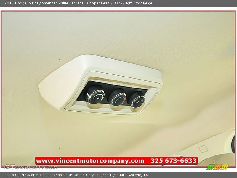 Copper Pearl / Black/Light Frost Beige 2013 Dodge Journey American Value Package