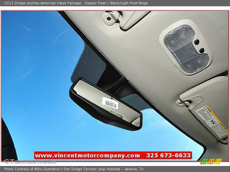 Copper Pearl / Black/Light Frost Beige 2013 Dodge Journey American Value Package