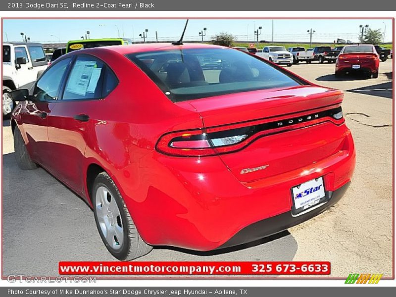 Redline 2-Coat Pearl / Black 2013 Dodge Dart SE
