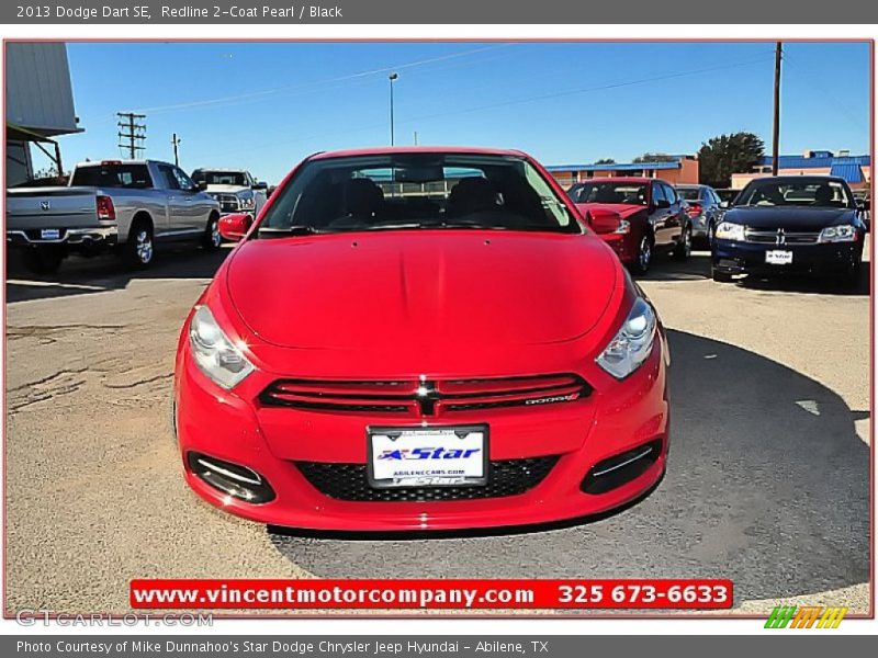 Redline 2-Coat Pearl / Black 2013 Dodge Dart SE