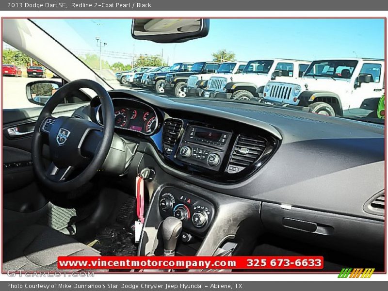 Redline 2-Coat Pearl / Black 2013 Dodge Dart SE