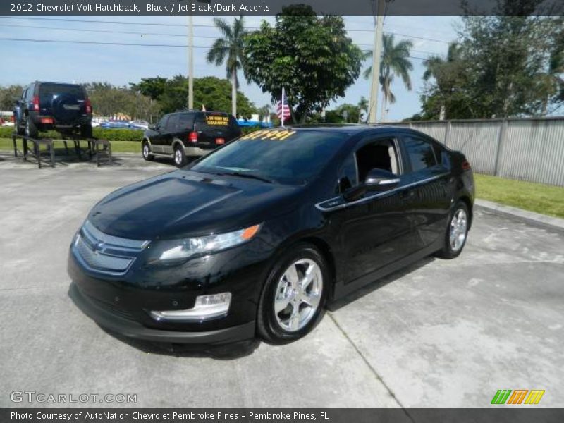 Black / Jet Black/Dark Accents 2012 Chevrolet Volt Hatchback