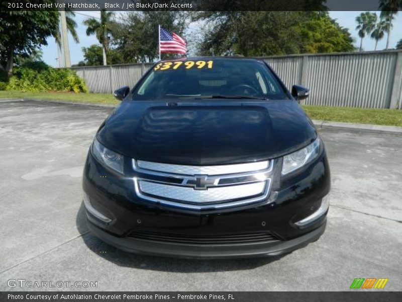 Black / Jet Black/Dark Accents 2012 Chevrolet Volt Hatchback