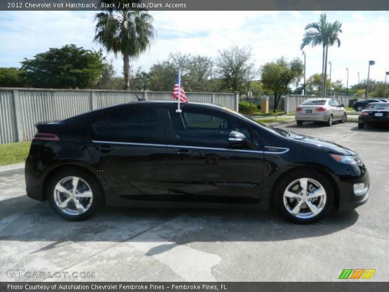 Black / Jet Black/Dark Accents 2012 Chevrolet Volt Hatchback