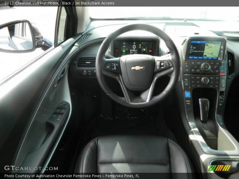 Black / Jet Black/Dark Accents 2012 Chevrolet Volt Hatchback