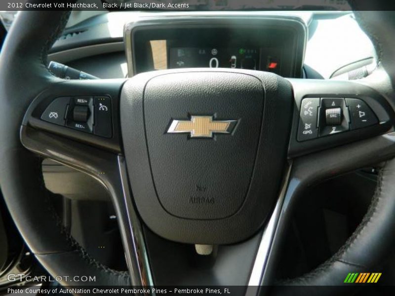 Black / Jet Black/Dark Accents 2012 Chevrolet Volt Hatchback