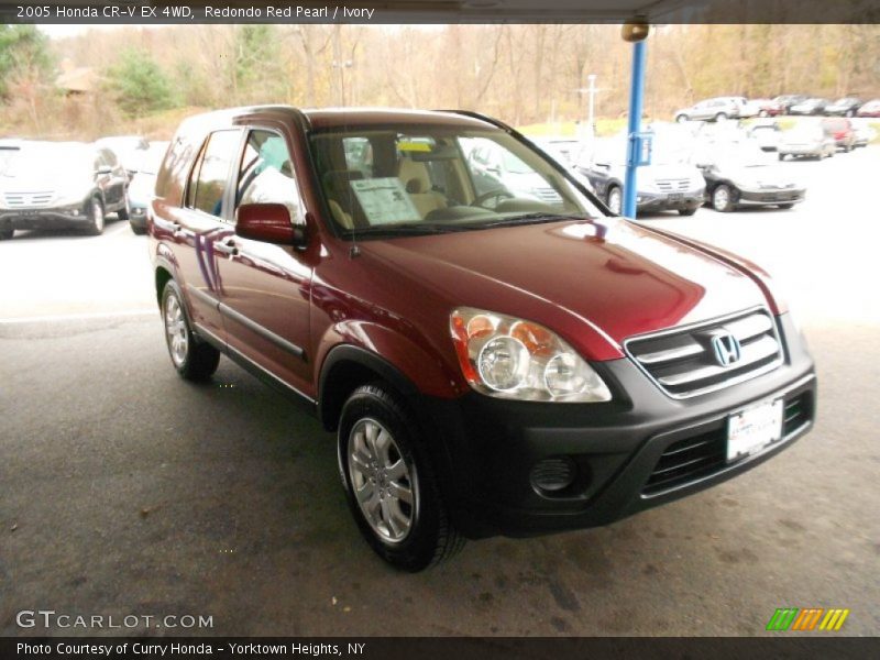 Redondo Red Pearl / Ivory 2005 Honda CR-V EX 4WD