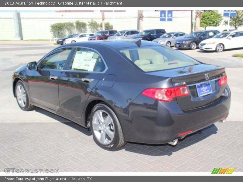 Graphite Luster Metallic / Parchment 2013 Acura TSX Technology