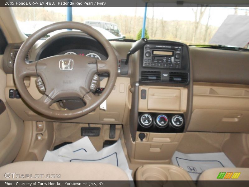 Redondo Red Pearl / Ivory 2005 Honda CR-V EX 4WD