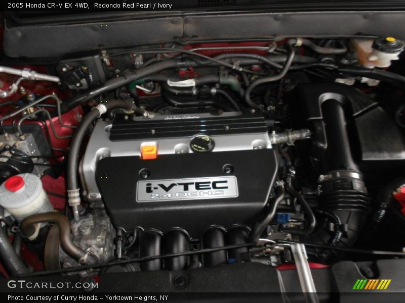Redondo Red Pearl / Ivory 2005 Honda CR-V EX 4WD