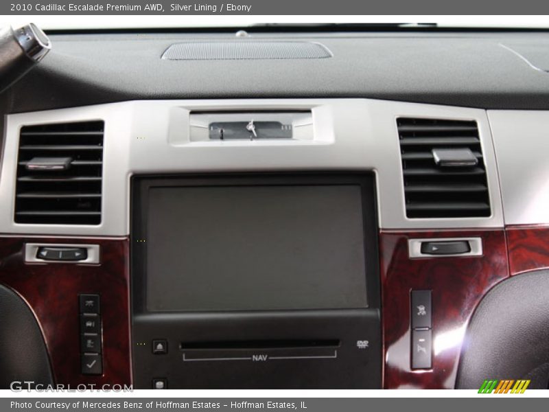 Silver Lining / Ebony 2010 Cadillac Escalade Premium AWD