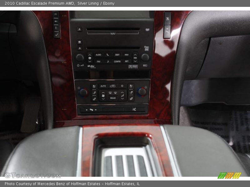 Silver Lining / Ebony 2010 Cadillac Escalade Premium AWD