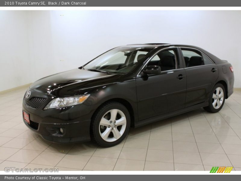 Black / Dark Charcoal 2010 Toyota Camry SE