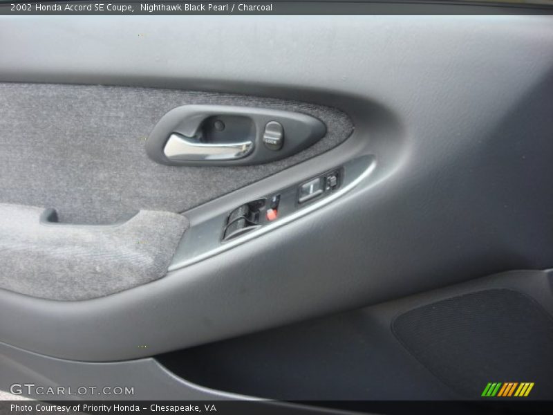 Nighthawk Black Pearl / Charcoal 2002 Honda Accord SE Coupe