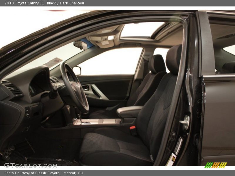 Black / Dark Charcoal 2010 Toyota Camry SE
