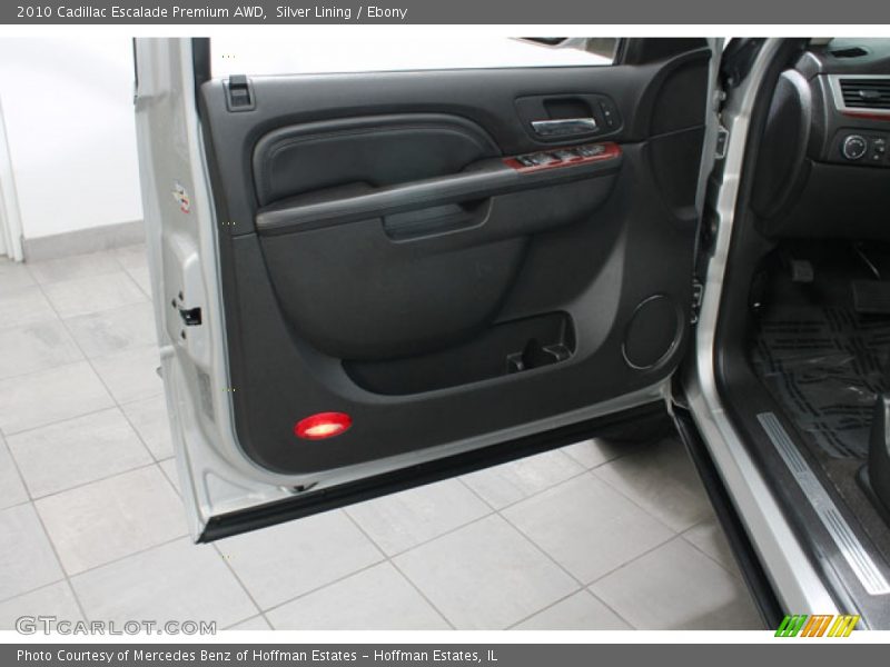 Silver Lining / Ebony 2010 Cadillac Escalade Premium AWD
