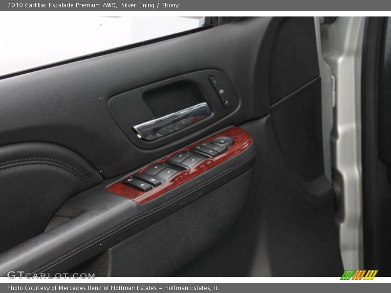 Silver Lining / Ebony 2010 Cadillac Escalade Premium AWD