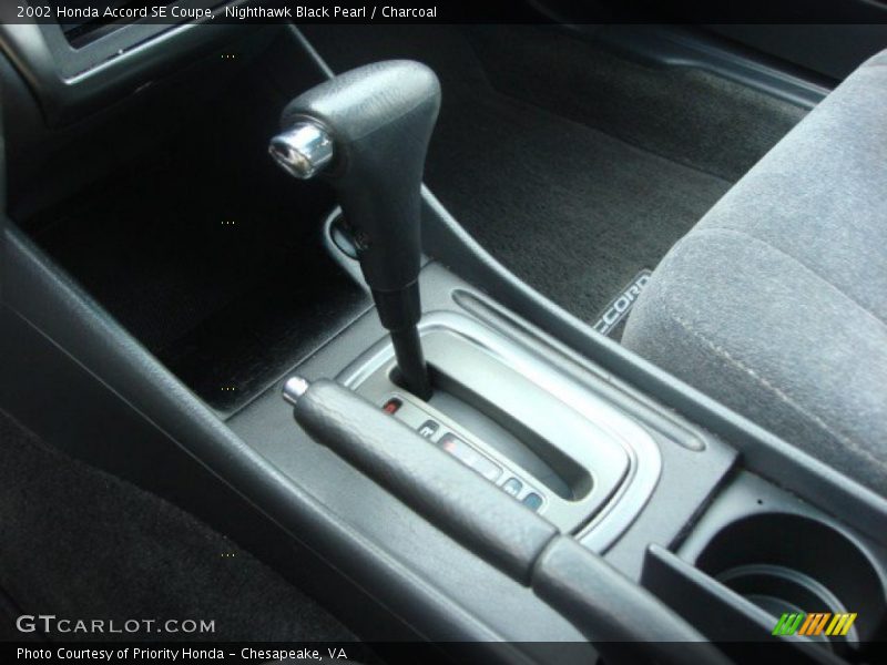 Nighthawk Black Pearl / Charcoal 2002 Honda Accord SE Coupe