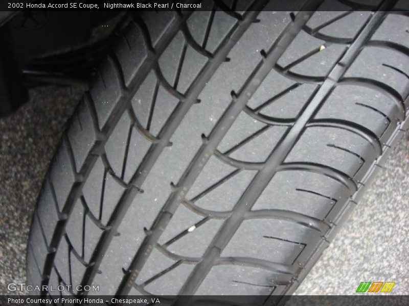 Nighthawk Black Pearl / Charcoal 2002 Honda Accord SE Coupe