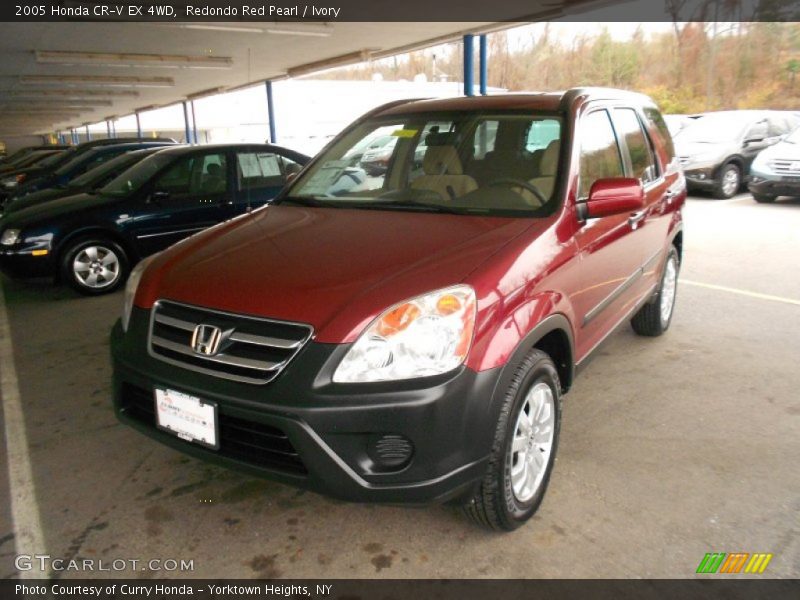 Redondo Red Pearl / Ivory 2005 Honda CR-V EX 4WD