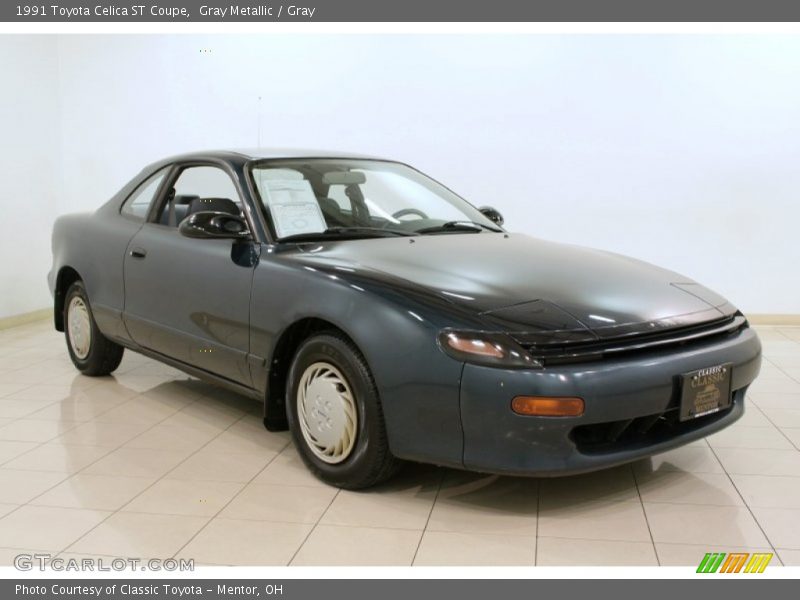 Gray Metallic / Gray 1991 Toyota Celica ST Coupe