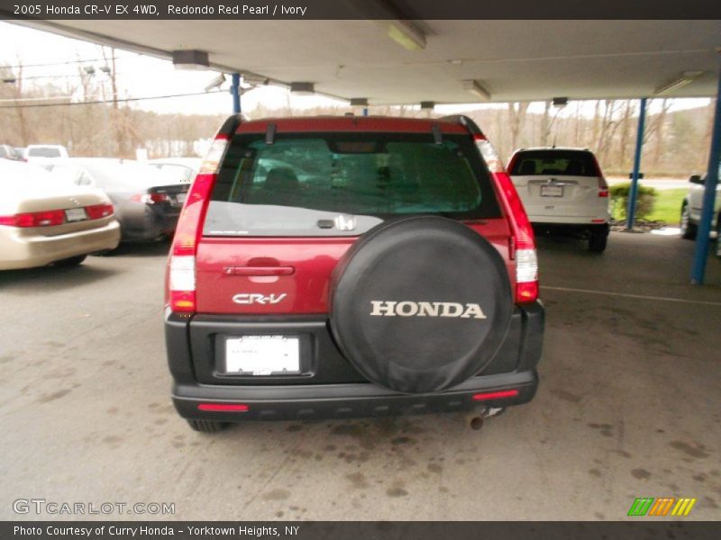 Redondo Red Pearl / Ivory 2005 Honda CR-V EX 4WD