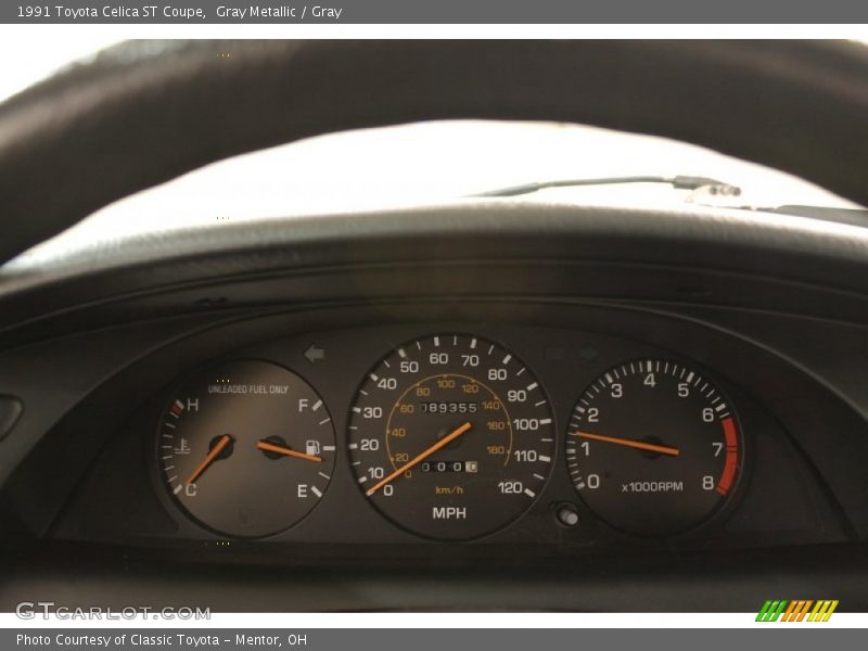  1991 Celica ST Coupe ST Coupe Gauges