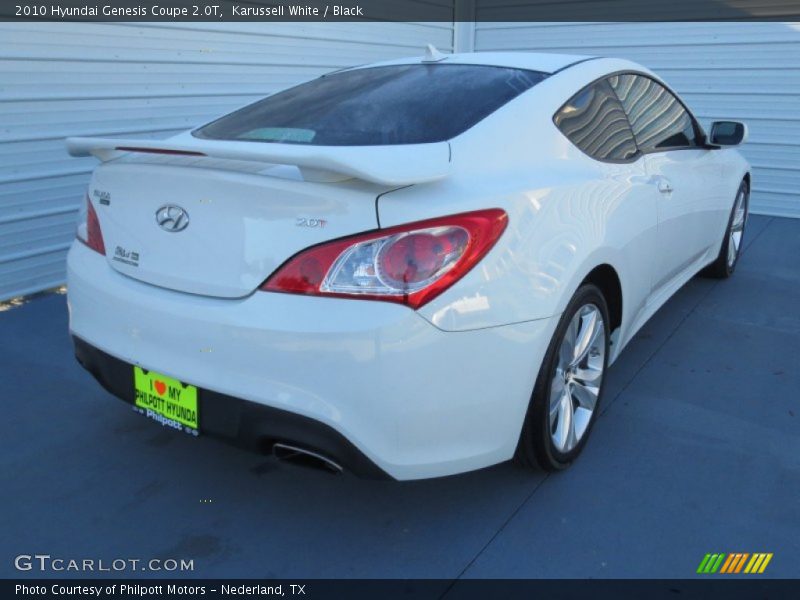 Karussell White / Black 2010 Hyundai Genesis Coupe 2.0T