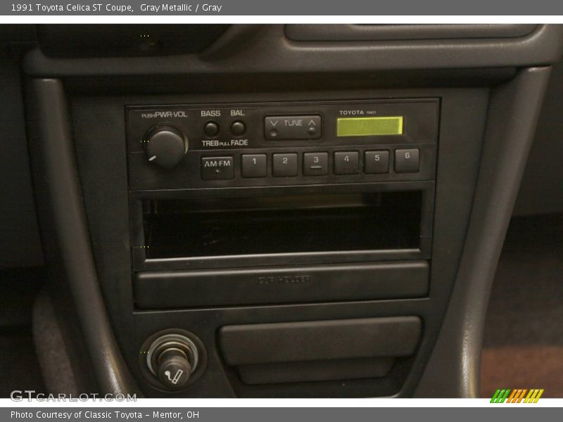 Gray Metallic / Gray 1991 Toyota Celica ST Coupe