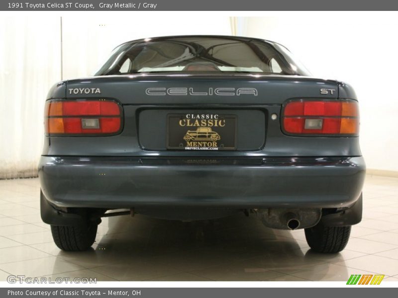 Gray Metallic / Gray 1991 Toyota Celica ST Coupe