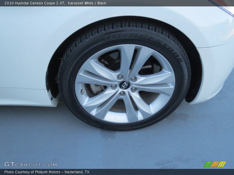 Karussell White / Black 2010 Hyundai Genesis Coupe 2.0T