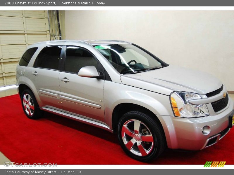 Silverstone Metallic / Ebony 2008 Chevrolet Equinox Sport