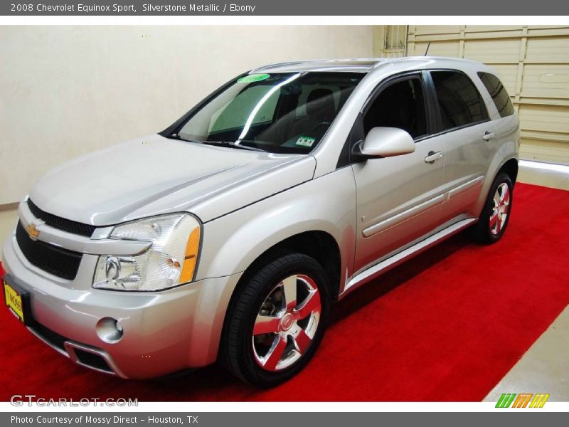 Silverstone Metallic / Ebony 2008 Chevrolet Equinox Sport