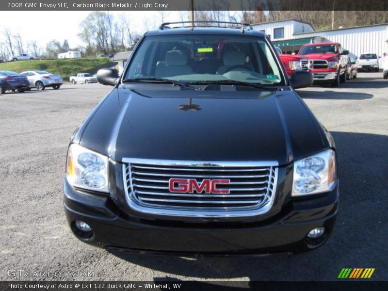 Carbon Black Metallic / Light Gray 2008 GMC Envoy SLE