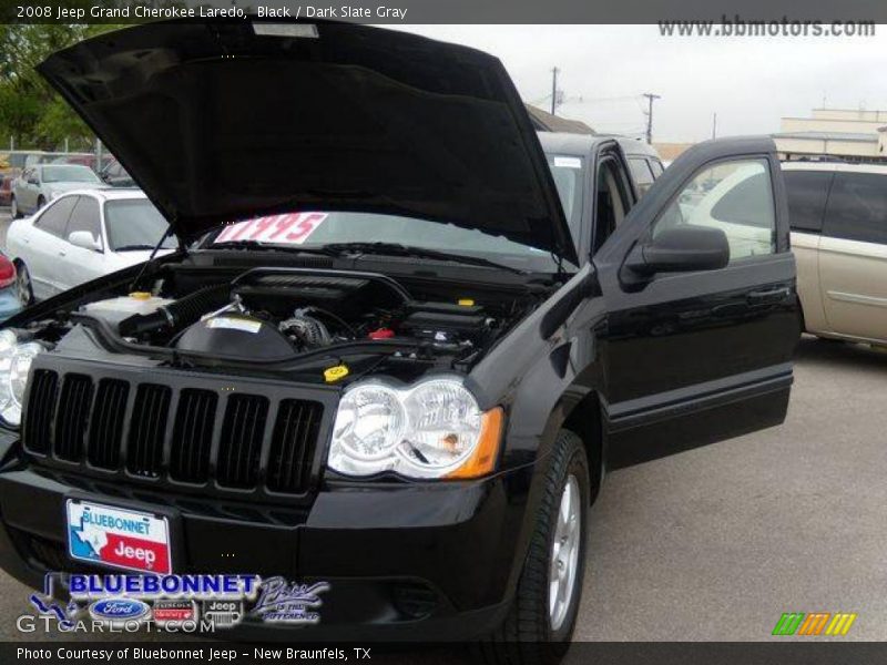 Black / Dark Slate Gray 2008 Jeep Grand Cherokee Laredo
