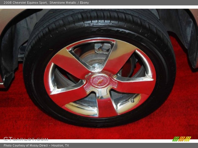 Silverstone Metallic / Ebony 2008 Chevrolet Equinox Sport