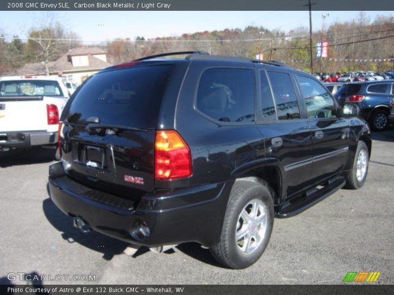 Carbon Black Metallic / Light Gray 2008 GMC Envoy SLE