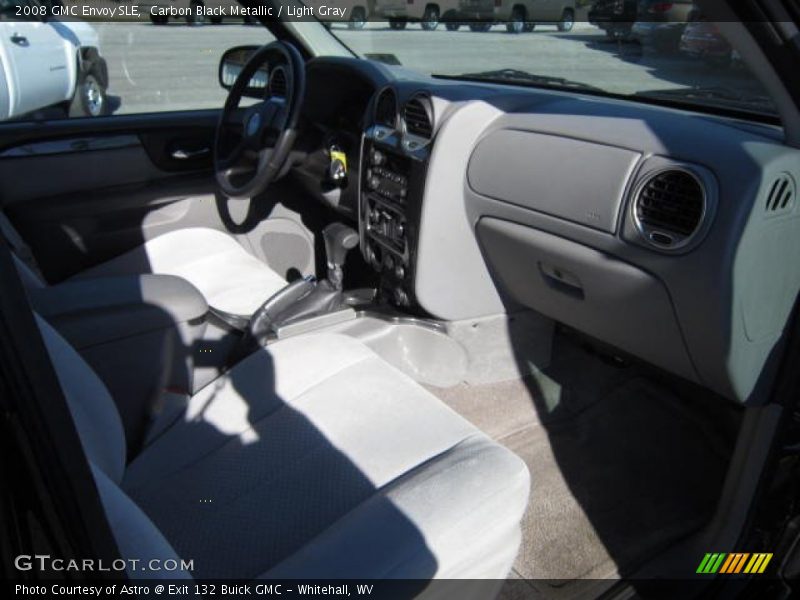 Carbon Black Metallic / Light Gray 2008 GMC Envoy SLE