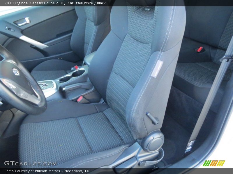 Karussell White / Black 2010 Hyundai Genesis Coupe 2.0T