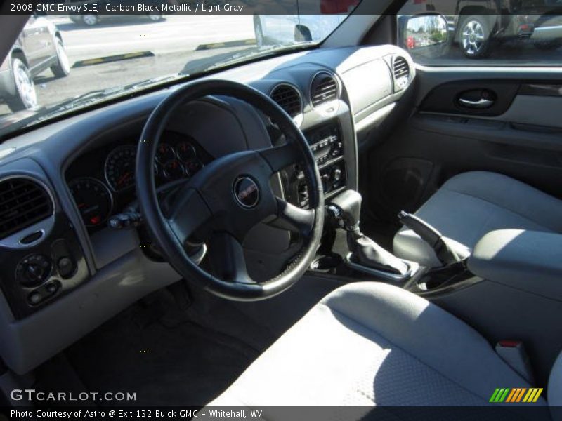 Carbon Black Metallic / Light Gray 2008 GMC Envoy SLE