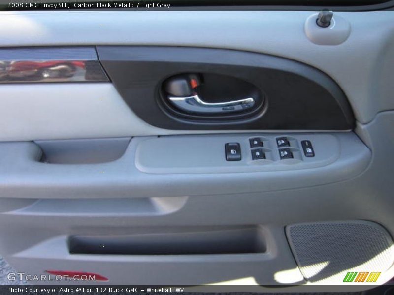 Carbon Black Metallic / Light Gray 2008 GMC Envoy SLE