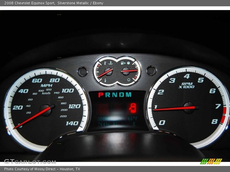 Silverstone Metallic / Ebony 2008 Chevrolet Equinox Sport